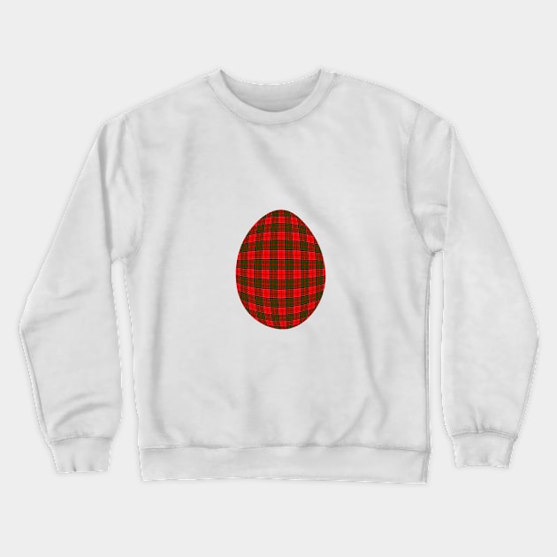 Tartan egg Crewneck Sweatshirt by igorkalatay